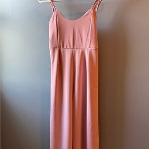 Dusty pink jumpsuit